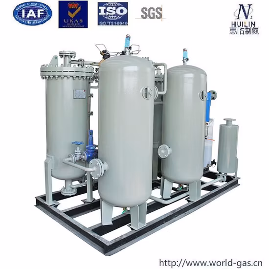 1,4–6 bar Hochdruck-Sauerstoffgenerator mit automatischem Abschaltsystem zum direkten Anschluss von Beatmungsgeräten oder Anästhesiegeräten auf der Intensivstation